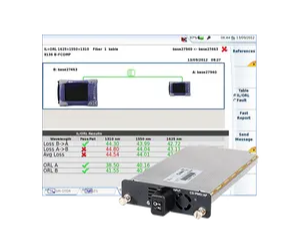 FiberComplete 集成損耗、ORL 和 OTDR 模塊 – 8100-系列，適用于 MTS-6000A、-8000 平臺(tái)
