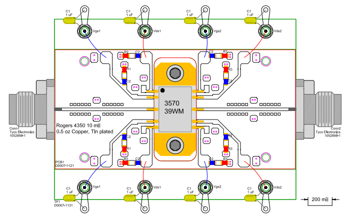 AM357039WM-SN-R L/S/C波段寬帶功率放大器