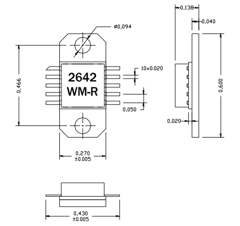 AM264240WM-EM-R功率放大器AMCOM品牌原裝庫存