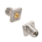 2.92mm K型板對(duì)板微波適配連接器40GHz