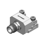 ?22359-001J垂直發(fā)射 1.35mm 插孔（母）2 孔螺栓固定連接器